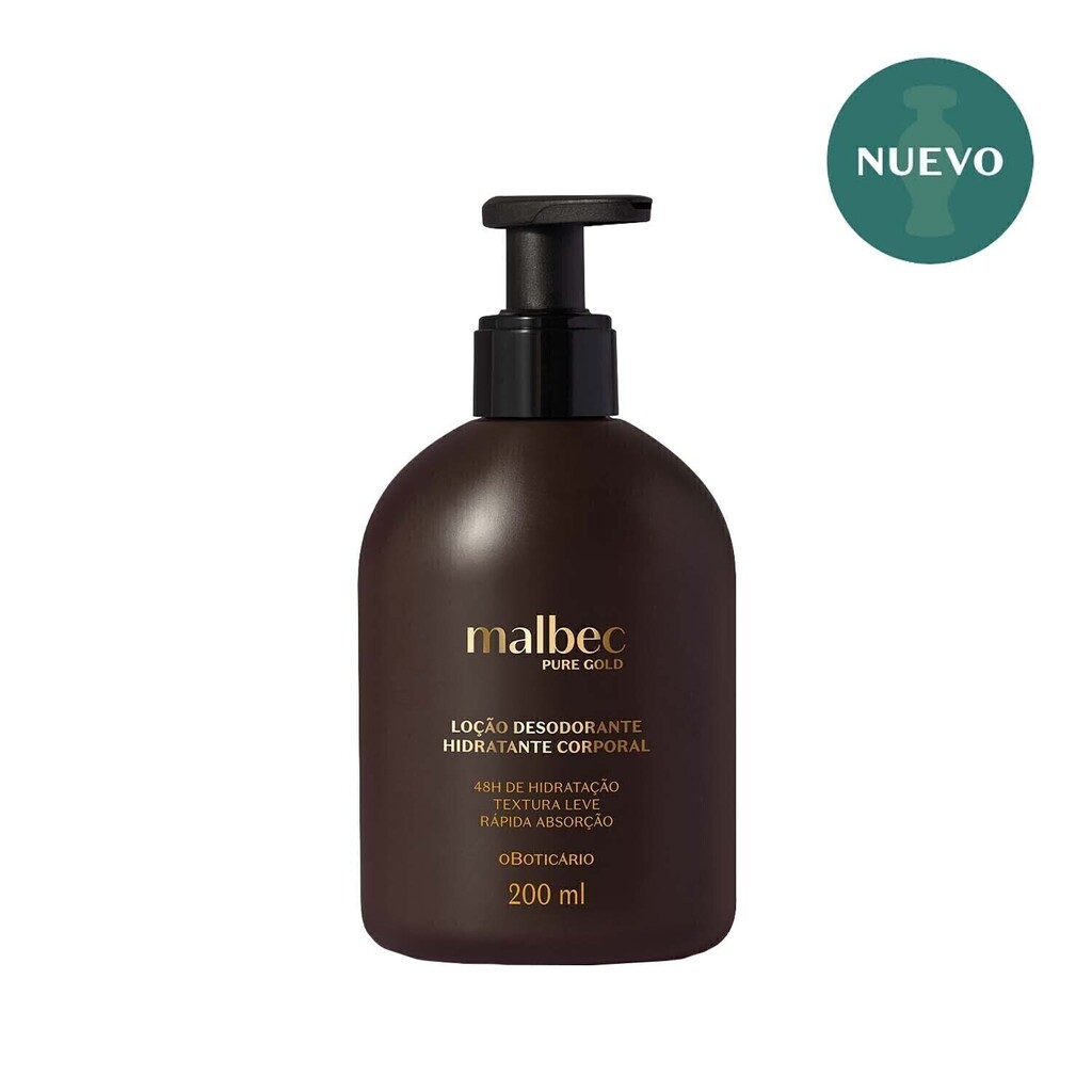 Loción Hidratante Corporal Pure Gold 200 ml